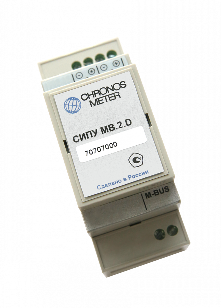 Счетчик импульсов-регистратор СИПУ (M-Bus) 2-х канальный - Хрoнoс-Казахстан